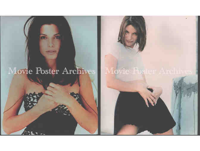 SANDRA BULLOCK, group of classic celebrity portraits, stills or photos