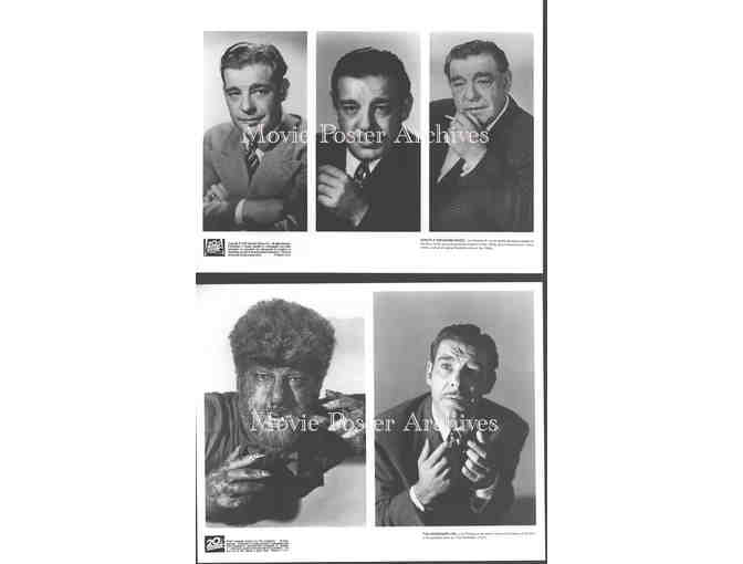 LON CHANEY JR., group of classic celebrity portraits, stills or photos
