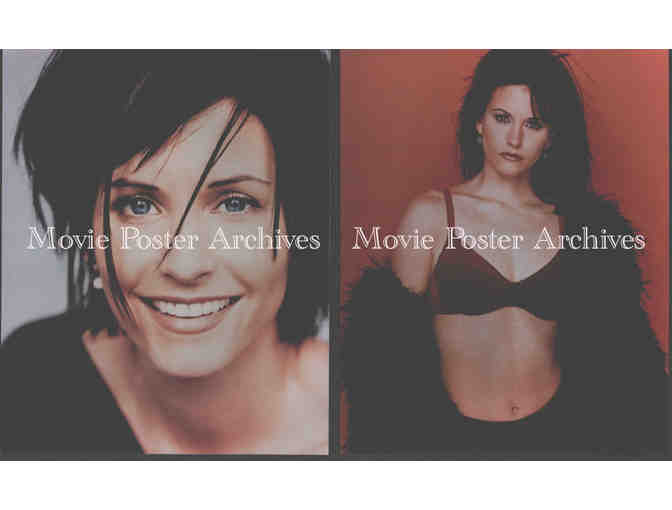 COURTNEY COX, group of color classic celebrity portraits, stills or photos