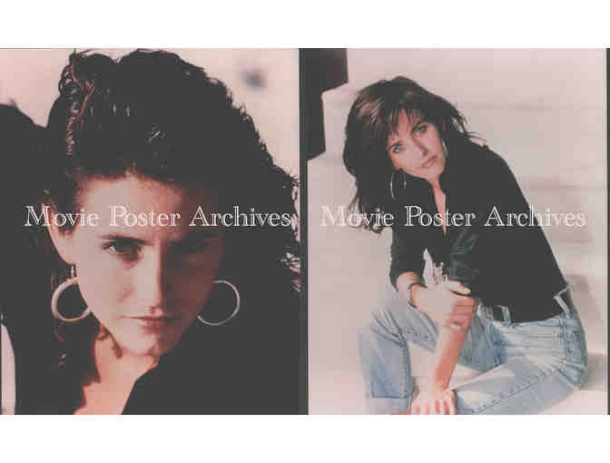 COURTNEY COX, group of color classic celebrity portraits, stills or photos