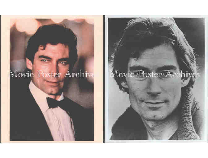 TIMOTHY DALTON, group of classic celebrity portraits, stills or photos