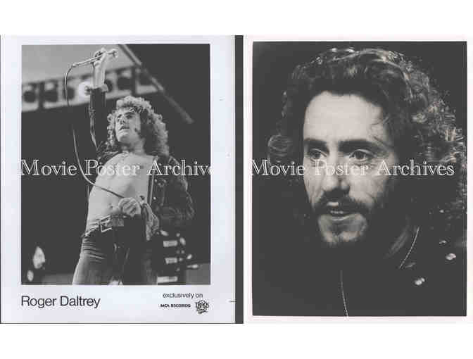 ROGER DALTRY, group of classic celebrity portraits, stills or photos