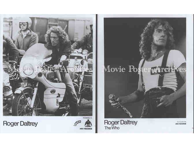 ROGER DALTRY, group of classic celebrity portraits, stills or photos