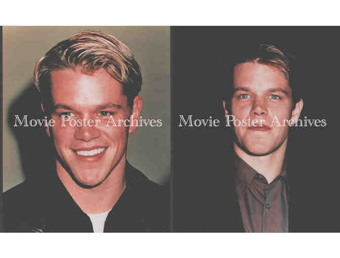 MATT DAMON, group of classic celebrity portraits, stills or photos