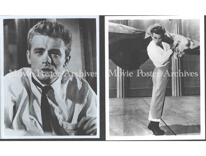 JAMES DEAN, group of classic celebrity portraits, stills or photos