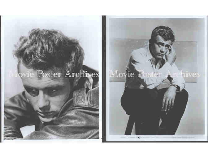 JAMES DEAN, group of classic celebrity portraits, stills or photos