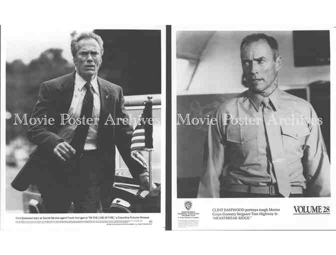 CLINT EASTWOOD, group of classic celebrity portraits, stills or photos
