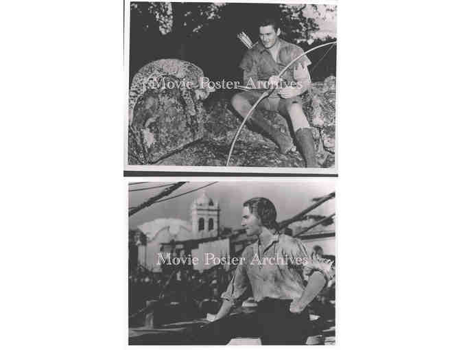 ERROL FLYNN, group of classic celebrity portraits, stills or photos