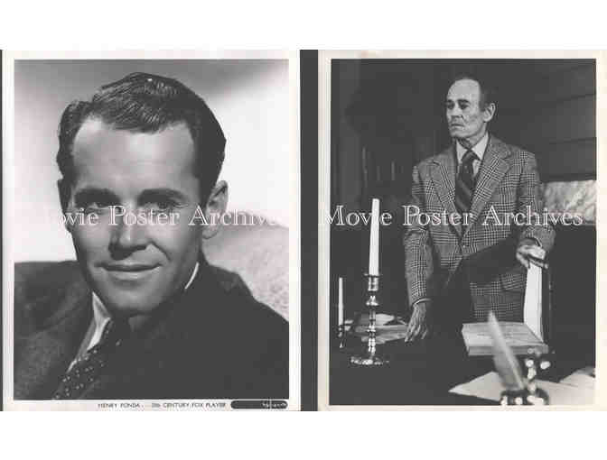 HENRY FONDA, group of classic celebrity portraits, stills or photos
