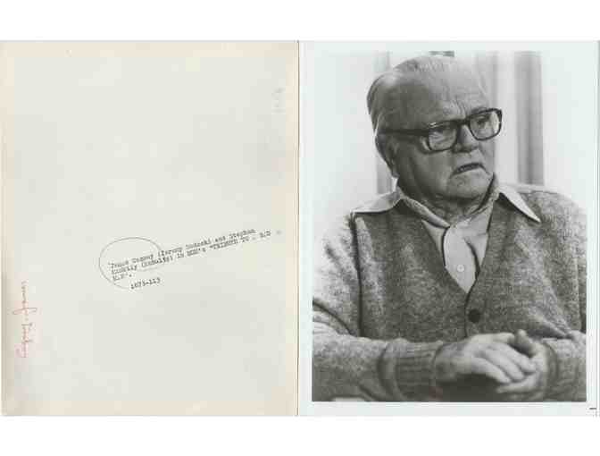 JAMES CAGNEY, group of 8x10 classic celebrity portraits and photos