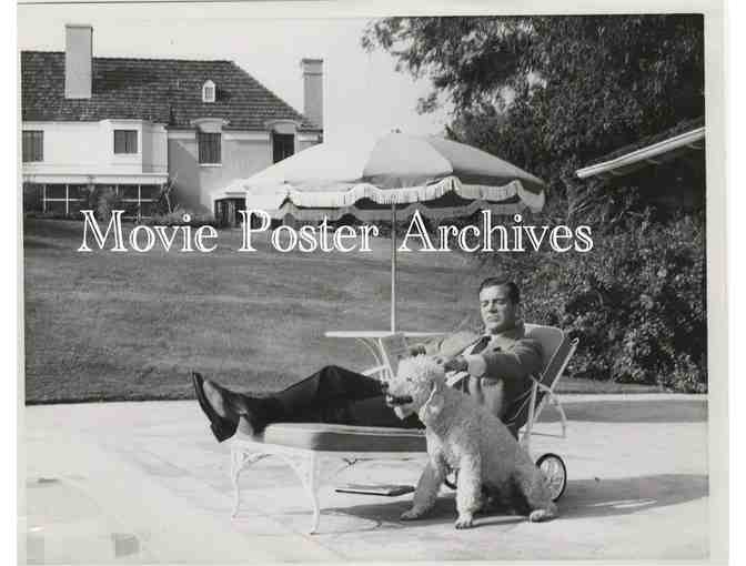 DANA ANDREWS, group of black and white classic celebrity portraits, stills or photos