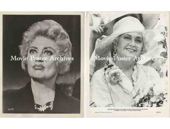 JOAN BLONDELL, group of black and white classic celebrity portraits, stills or photos