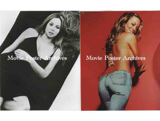 MARIAH CAREY, group of b/w and color classic celebrity portraits, stills or photos