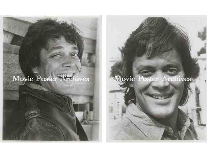 RAUL JULIA, group of black and white classic celebrity portraits, stills or photos