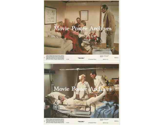 S.O.B., 1981, mini lobby cards, Julie Andrews, William Holden, Larry Hagman, Robert Loggia