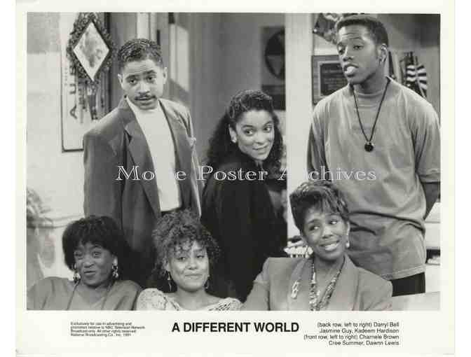 DIFFERENT WORLD, tv stills, Jasmine Guy, Kadeem Hardison, Sinbad, Jada Pinkett Smith