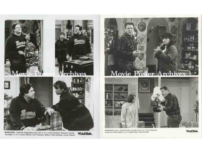 ROSEANNE, tv stills, Roseanne Barr, John Goodman, Sara Gilbert, Laurie Metcalf.