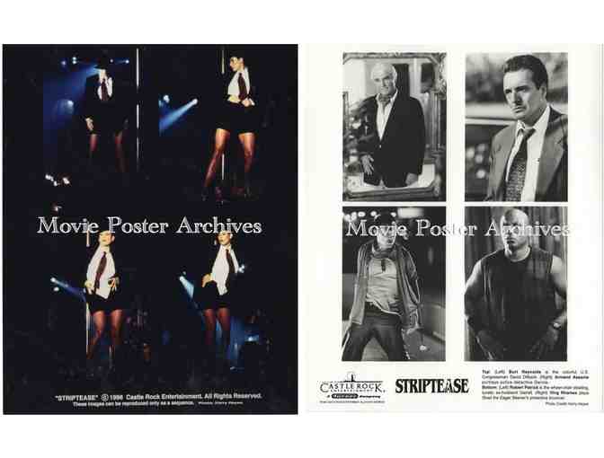 STRIPTEASE, 1996, movie stills, Demi Moore, Burt Reynolds, Ving Rhames, Robert Patrick