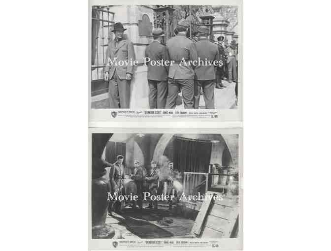 OPERATION SECRET, 1952, movie stills, Cornel Wilde, Steve Cochran, Karl Malden