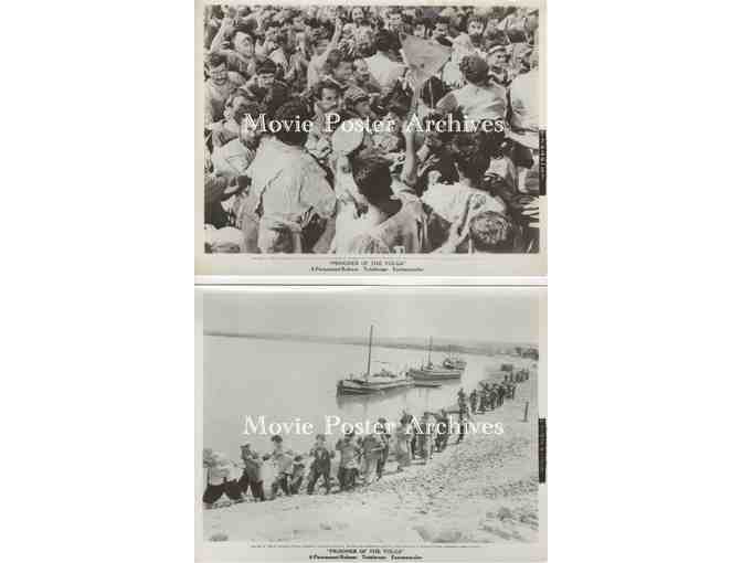 PRISONER OF THE VOLGA, 1960, movie stills, John Derek, Elsa Martinelli, Gert Froebe