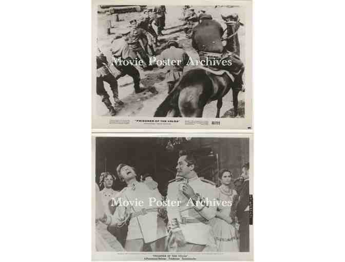 PRISONER OF THE VOLGA, 1960, movie stills, John Derek, Elsa Martinelli, Gert Froebe