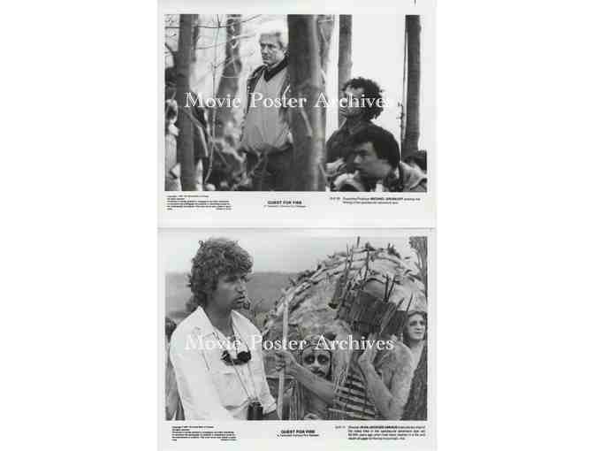 QUEST FOR FIRE, 1981, GROUP B, stills, Ron Perlman, Rai Dawn Chong