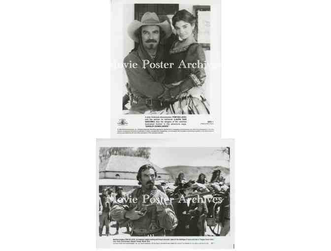 QUIGLEY DOWN UNDER, 1991, movie stills, Tom Selleck, Laura San Giacomo