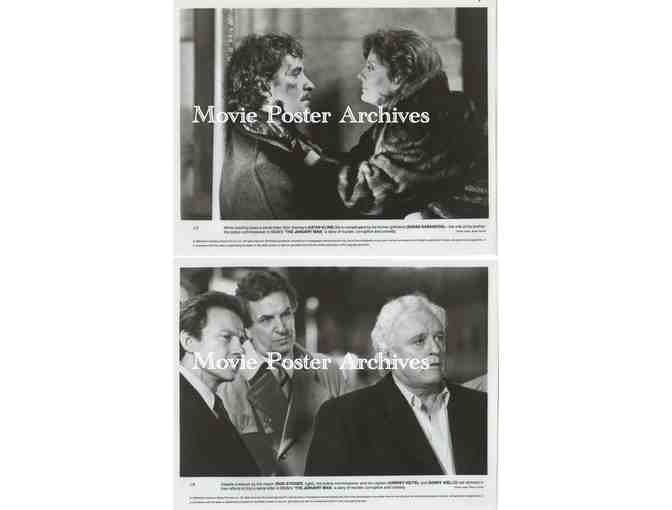 JANUARY MAN, 1989, movie stills, Kevin Kline, Susan Sarandon, Harvey Keitel