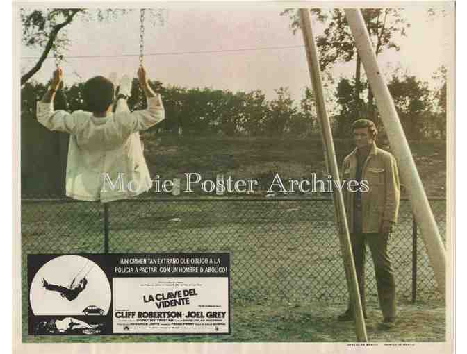 MAN ON A SWING, 1974, lobby card set, Cliff Robertson, Joel Grey, Gil Gerard, Elizabeth Wilson