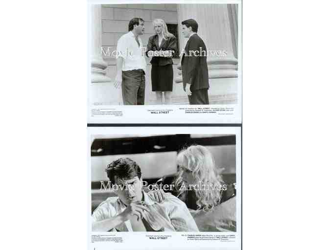 WALL STREET, 1987, movie stills, Michael Douglas, Martin Sheen, Daryl Hannah