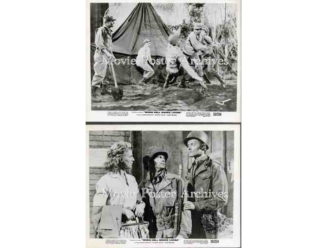 WHEN HELL BROKE LOOSE, 1958, movie stills, Charles Bronson, Richard Jaekel