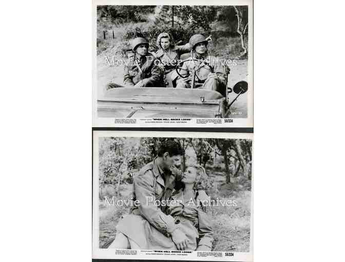 WHEN HELL BROKE LOOSE, 1958, movie stills, Charles Bronson, Richard Jaekel