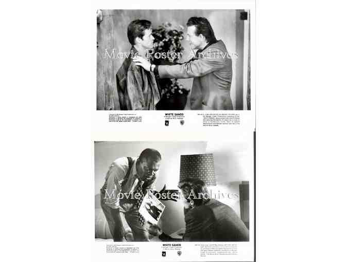 WHITE SANDS, 1992, movie stills, Willem Dafoe, Mickey Rourke, Maura Tierney