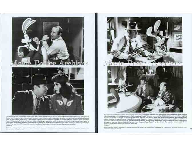 WHO FRAMED ROGER RABBIT?, 1988, movie stills, Bob Hoskins, Christopher Lloyd