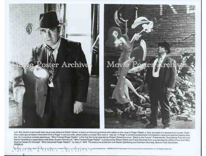 WHO FRAMED ROGER RABBIT?, 1988, movie stills, Bob Hoskins, Christopher Lloyd