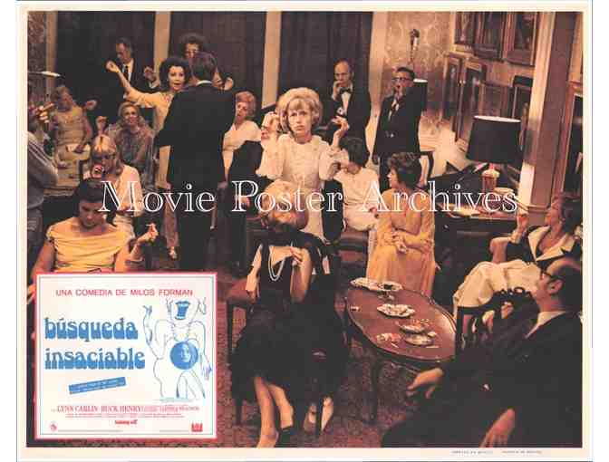 TAKING OFF, 1971, lobby cards, Buck Henry, Ike and Tina Turner, Lynn Carlin