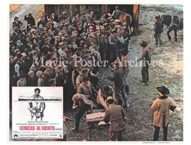 JOE HILL, 1971, lobby cards, Thommy Berggren, Anja Schmidt, Kelvin Malave