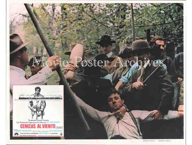 JOE HILL, 1971, lobby cards, Thommy Berggren, Anja Schmidt, Kelvin Malave