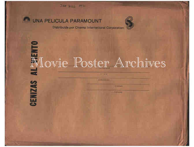 JOE HILL, 1971, lobby cards, Thommy Berggren, Anja Schmidt, Kelvin Malave