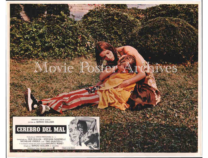 DEVIL IN THE BRAIN, 1972, lobby cards, Stefania Sandrelli, Keir Dullea, Tino Buazzelli