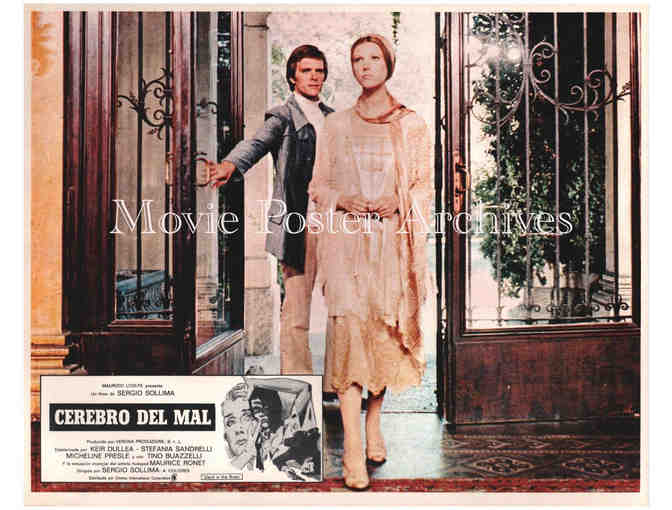 DEVIL IN THE BRAIN, 1972, lobby cards, Stefania Sandrelli, Keir Dullea, Tino Buazzelli