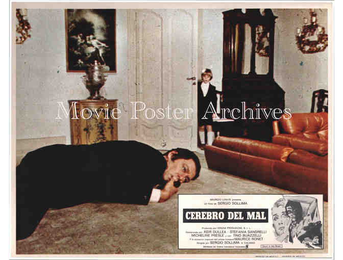 DEVIL IN THE BRAIN, 1972, lobby cards, Stefania Sandrelli, Keir Dullea, Tino Buazzelli