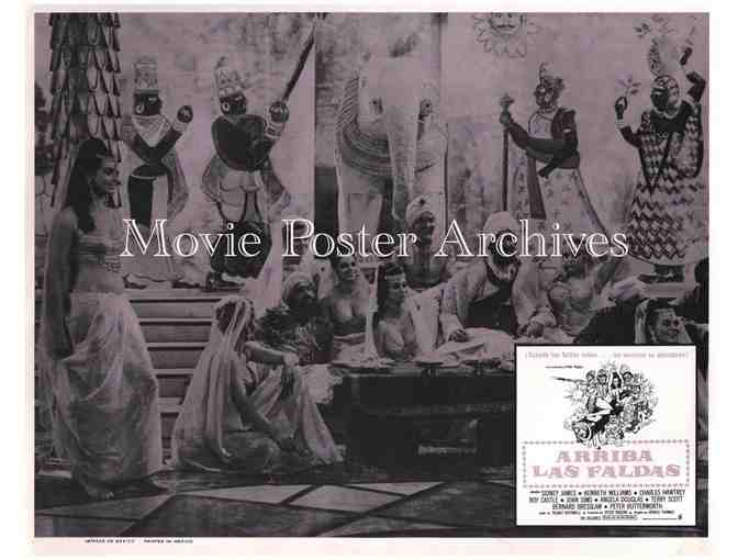 CARRY ON UP THE KHYBER, 1968, lobby cards, Sidney James, Charles Hawtrey