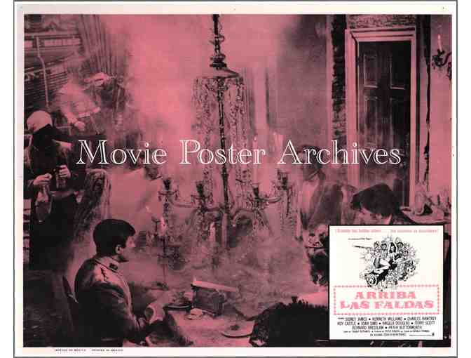 CARRY ON UP THE KHYBER, 1968, lobby cards, Sidney James, Charles Hawtrey