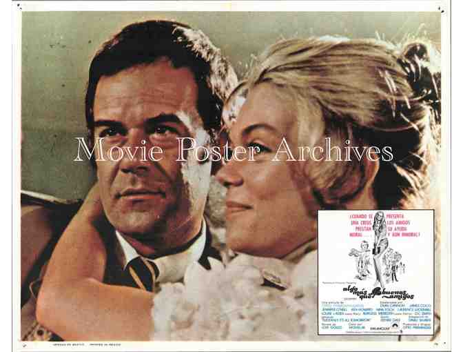 SUCH GOOD FRIENDS, 1972, lobby cards, Dyan Cannon, James Coco, Nina Foch