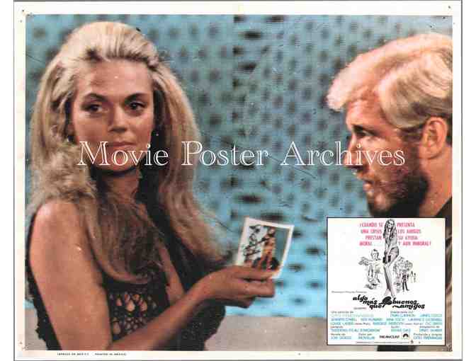 SUCH GOOD FRIENDS, 1972, lobby cards, Dyan Cannon, James Coco, Nina Foch
