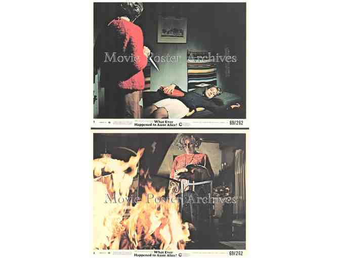 WHAT EVER HAPPENED TO AUNT ALICE?, 1969, mini lobby cards, Geraldine Page