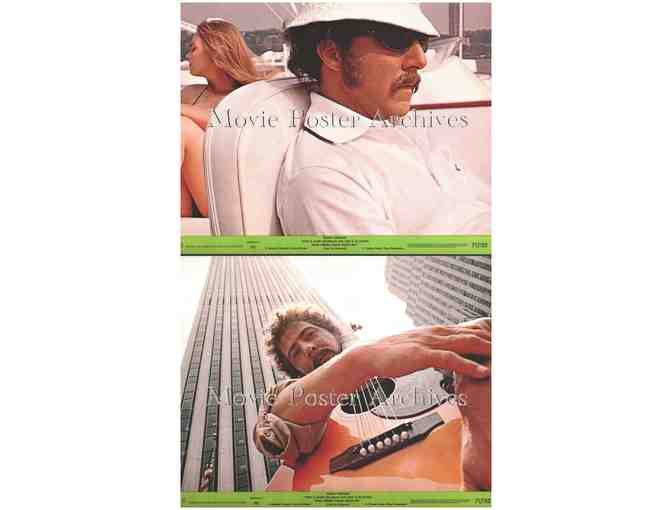 WHO IS HARRY KELLERMAN, 1971, mini lobby cards, Dustin Hoffman, Barbara Harris