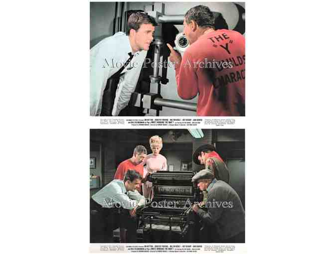 WHOS MINDING THE MINT?, 1967, mini lobby cards, Jim Hutton, Milton Berle