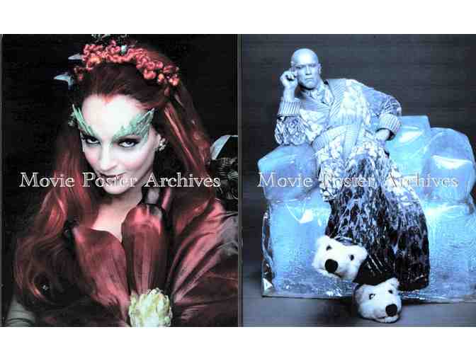 BATMAN AND ROBIN, 1997, color photographs, Arnold Schwarzenegger